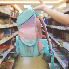 Ba Lô Học Sinh Chống Gù Tiger Family Jolly Schoolbag Pro 2 - Peach Waves [Go Green] TGJL-080A