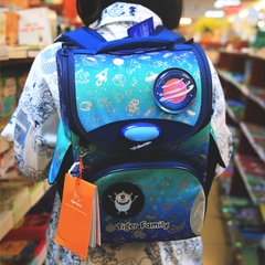 Ba Lô Học Sinh Chống Gù Tiger Family Nature Quest Schoolbag Pro - Space Things [Go Green] TGNQ-097A