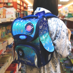 Ba Lô Học Sinh Chống Gù Tiger Family Nature Quest Schoolbag Pro - Space Things [Go Green] TGNQ-097A