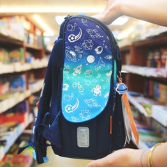 Ba Lô Học Sinh Chống Gù Tiger Family Nature Quest Schoolbag Pro - Space Things [Go Green] TGNQ-097A