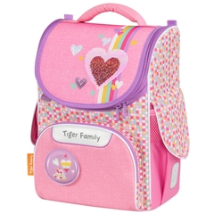 Ba Lô Chống Gù Tiger Family Nature Quest Schoolbag Pro S - Pink Amour [Sequins] TGNQ-041A(2)