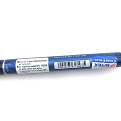 Bút Bi Xóa Được Pilot-Frixion Ball Clicker Bitex Mực Xanh Đen/Blrt-Fr5-Bb-Me