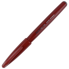 Bút Dạ Nét Cọ Pentel SES15C-B Màu Đỏ