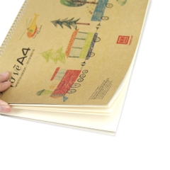 Vở Vẽ Lò Xo Hồng Hà ECO 4947 A4 20 Tờ