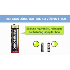 Pin Tiểu LR06T/2B Aa1.5V Panasonic Alkaline