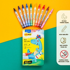 Bút Sáp Màu Crayon New CR-C07 10 Màu