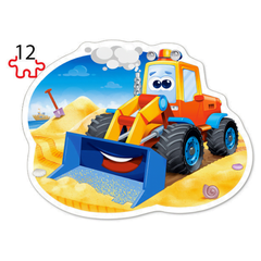 Đồ Chơi Xếp Hình Các Phương Tiện Công Trường 4 Bộ 8/12/15/20 Mảnh Castorland B-043040