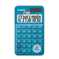 Máy Tính Casio SL-310UC-BU Màu Xanh