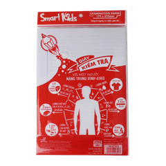 Giấy Kiểm Tra Smartkids Kẻ Ngang SK EP202 Khổ B5