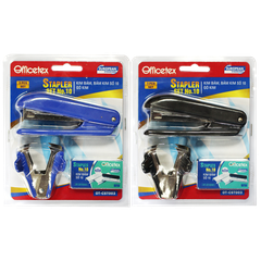 Combo Bấm Kim Officetex OT-CST003 (1 Bấm Kim, 1 Gỡ Kim, 1 Hộp Kim Bấm)