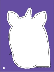 Sách Mặt Nạ - Cắt + Tô Màu Ngựa Một Sừng