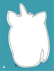 Sách Mặt Nạ - Cắt + Tô Màu Ngựa Một Sừng