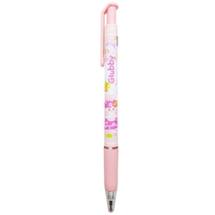Bút Gel Thiên Long Màu Hồng - Mực Xanh GELB-046