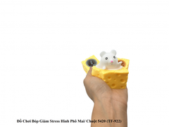 Đồ Chơi Bóp Giảm Stress Hình Phô Mai/ Chuột 5420 (TF-922)