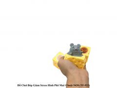 Đồ Chơi Bóp Giảm Stress Hình Phô Mai/ Chuột 5420 (TF-922)