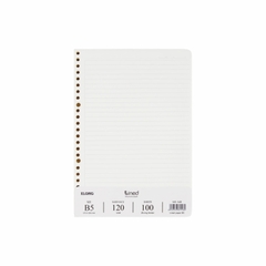 Ruột Sổ Kẻ Ngang K.Long B5 Còng Nhựa 548
