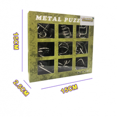 Đồ Chơi Trí Tuệ- Giải Mã 9 Hình Cast Puzzle 3009B