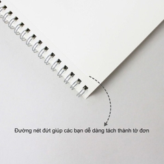 Vở Vẽ Lò Xo A3 Hồng Hà 8127