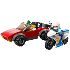 Đồ Chơi Lắp Ráp Lego Mô Tô Cảnh Sát Truy Đuổi Tội Phạm 60392