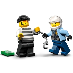 Đồ Chơi Lắp Ráp Lego Mô Tô Cảnh Sát Truy Đuổi Tội Phạm 60392