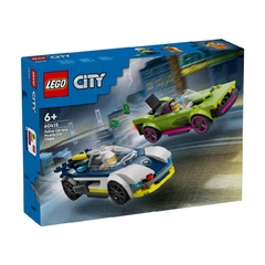 Đồ Chơi Lắp Ráp Lego Xe Cảnh Sát Truy Đuổi Tội Phạm 60415