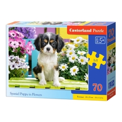Đồ Chơi Xếp Hình Puzzle Chú Chó Spaniel 70 Mảnh Castorland B-070053