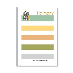 Sổ Ghim Hải Tiến A4 Harmony 3590 200Tr