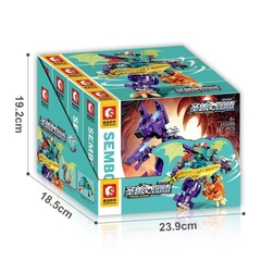 Đồ Chơi Xếp Hình Sembo Block - Chú Chó Hai Đầu 103269