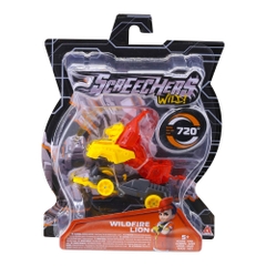 Đồ Chơi Xe Biến Hình Sư Tủ Rực Lửa Wildfire Lion - Screechers Wild 4 EU685004