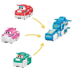 Mô Hình Xe Jett Tia Chớp Biến Hình Tàu Bay - Super Wings EU636301