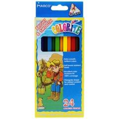 Bộ Bút Chì Màu Marco 24 Màu 1150-24CB