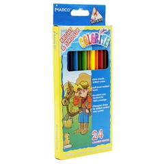 Bộ Bút Chì Màu Marco 24 Màu 1150-24CB