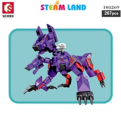 Đồ Chơi Xếp Hình Sembo Block - Chú Chó Hai Đầu 103269