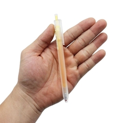 Bút Gel Bấm Deli 0.5mm EG118-YL Màu Vàng
