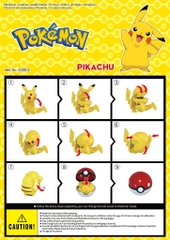 Đồ Chơi Trẻ Em Bóng Pokemon Biến Hình: Pikachu ZC8901E