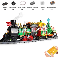 Đồ Chơi Lắp Ráp Chuyến Tàu Giáng Sinh An Lành- Mouldking 12012