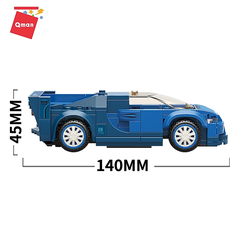 Đồ Chơi Xếp Hình Qman 14015: Xe Đua GT-16