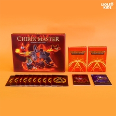 Đồ Chơi Bộ Thẻ Bài Lioleo Kids Hệ Lửa - Chirin Master Màu Đỏ