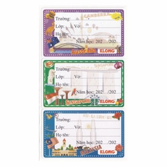 Nhãn Vở K.Long 744 Travel Four Seasons