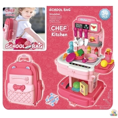 Đồ Chơi Bowa - Cặp Nhà Bếp 34 Chi Tiết 8777P