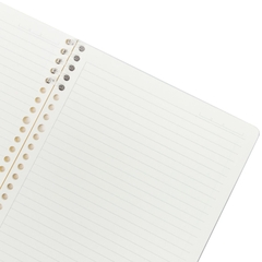 Sổ B5 Lite Binder Dash Line Bìa PP Còng Nhựa 2 Đầu K.Long TB807 120Tr