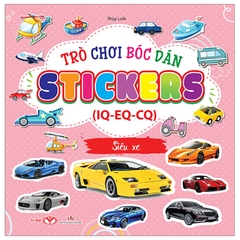Trò Chơi Bóc Dán Sticker IQ-EQ-CQ - Siêu Xe