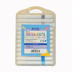Bút Dạ Màu Acrylic Marker 24 Màu APMT80A8