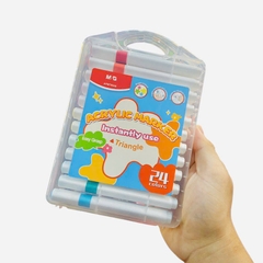 Bút Dạ Màu Acrylic Marker 24 Màu APMT80A8