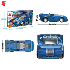 Đồ Chơi Xếp Hình Qman 14015: Xe Đua GT-16