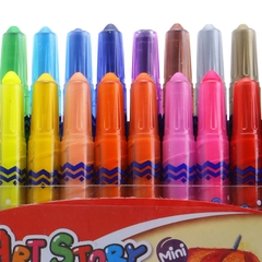 Bút Sáp Vặn Crown Korea 2000 20 Màu