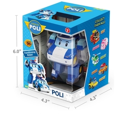 Đồ Chơi Robot Biến Hình Xe Cảnh Sát Poli MRT0650