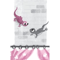 Văn Học Thiếu Nhi - Bí Mật Của Tôi Và Thằn Lằn Đen