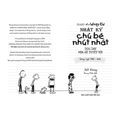 Nhật Ký Chú Bé Nhút Nhát Phiên Bản Song Ngữ Việt - Anh Tập 4 - Mùa Hè Tuyệt Vời
