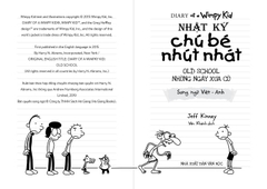 Nhật Ký Chú Bé Nhút Nhát Phiên Bản Song Ngữ Việt - Anh Tập 10 - Những Ngày Xưa Cũ